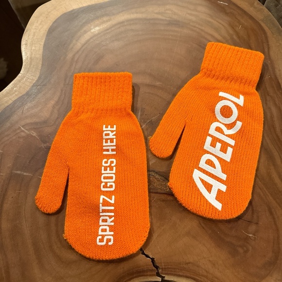 Aperol Orange Mittens - Picture 2 of 4